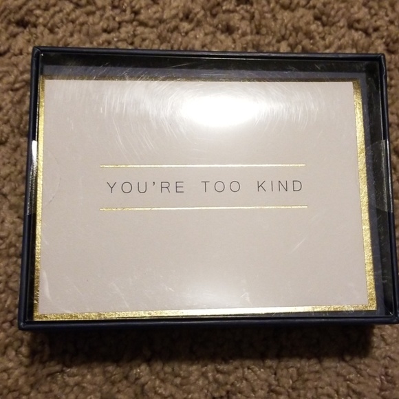 Other - 🔥 4 for $20/ You're Too Kind Thank You Notes